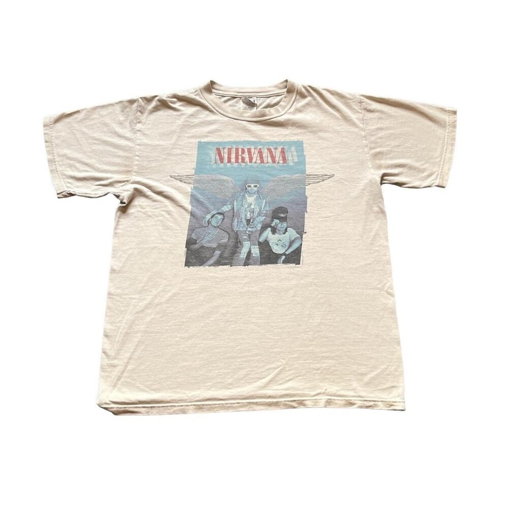 Vintage 2004 Y2K Nirvana Eagle Band Tee